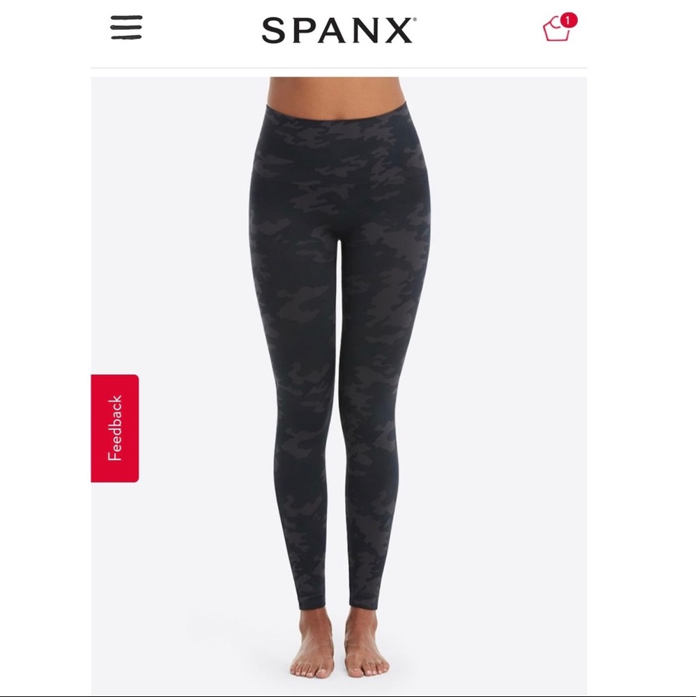 Spanx Camo Leggings